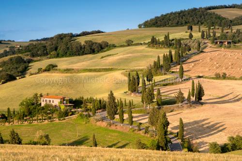 Paesaggio della valdorcia, nei pressi di Monticchiello